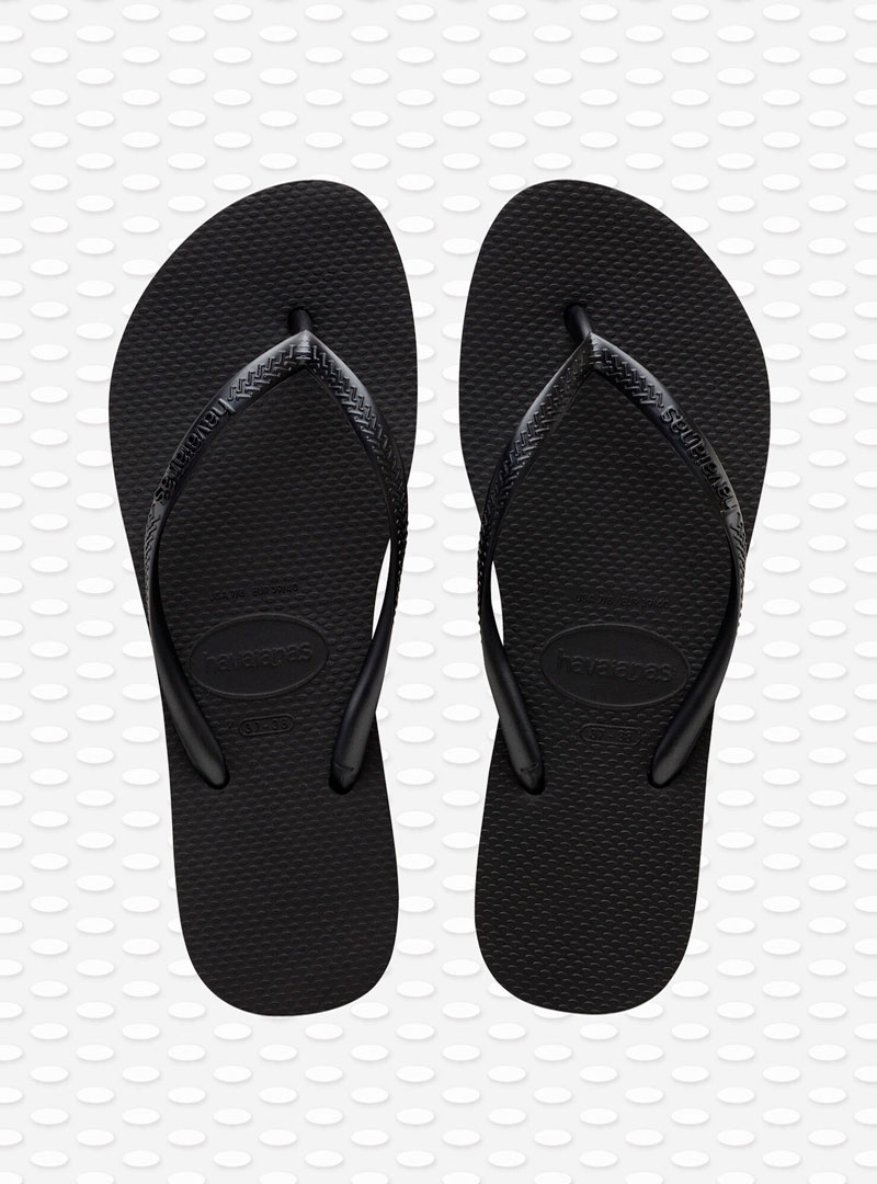4144537 COL. 0090 BLACK HAVAIANAS FLATFORM