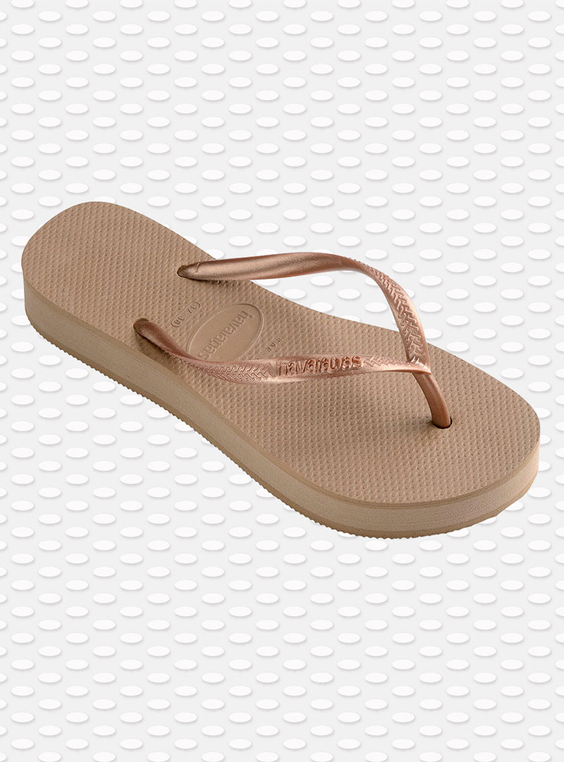 4144537 COL. 3581 ROSE GOLD HAVAIANAS FLATFORM